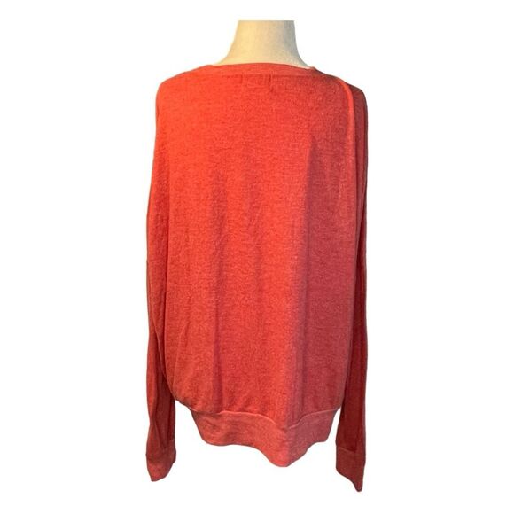 Project Social T Dolman Sleeve Sweatshirt Kisses Red Fleece Pull-Over L - Picture 4 of 7